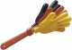 Stagg  GGH-DE Plastic Go-Go hand-clapper Black, Red, Yellow