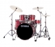 Yamaha Stage Custom Birch 22" Standard 5-Shell Set cranberry red