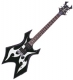BC Rich Warlock Metal Master Silver Blade black