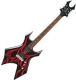 BC Rich Warlock Metal Master Tribal fire burst