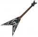 BC Rich  Flying Metal Master KKV tribal fire