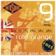 Rotosound Rotos RH9 String Set Orange Hybrid 09-11-16-26-36-46