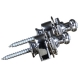 Fire & Stone  Security Lock (pair) Chrome