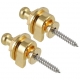 Fire & Stone  Security Lock (pair) gold