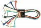 Hot Wire  Cordons Patch/Set right angle jack/right angle jack � l'unit�