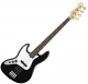 Fender Jazz Bass American Standard Fretless Left Handed RW black