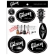 Gibson  G-STICKER1 Die-Cut Stickers (12 pack)