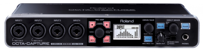 black　UA-1010　Octa-Capture　Roland　Buy　Euroguitar