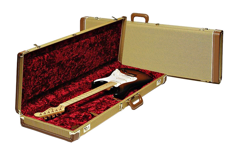 Buy Fender GG Deluxe Hardshell Case Stratocaster/Telecaster - Brown/Gold -  Euroguitar