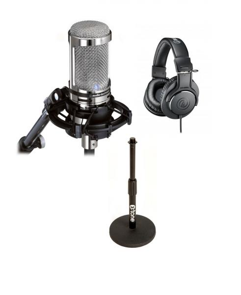 Audio technica At2020 Usb+X + Pro580 Microphone pack with stand