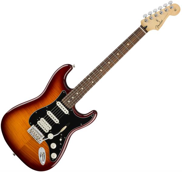 Player　burst　Stratocaster　HSS　tobacco　Buy　Top　(MEX,　PF)　Euroguitar　Fender　Plus