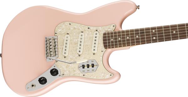 squier paranormal cyclone shell pink